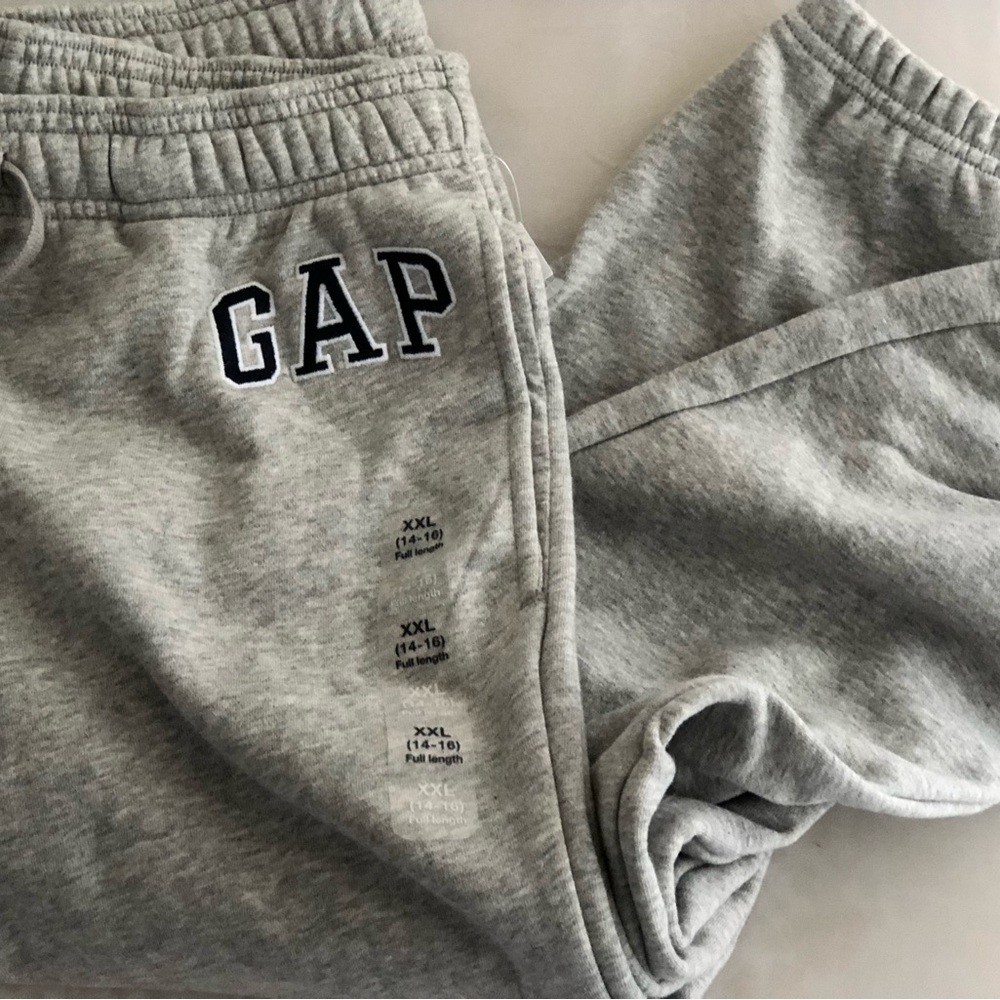 GAP Kids Heather Gray Joggers XXL 14-16